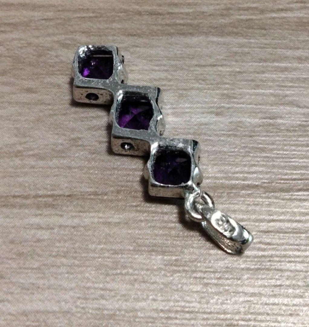 デザイン アメジスト ペンダント