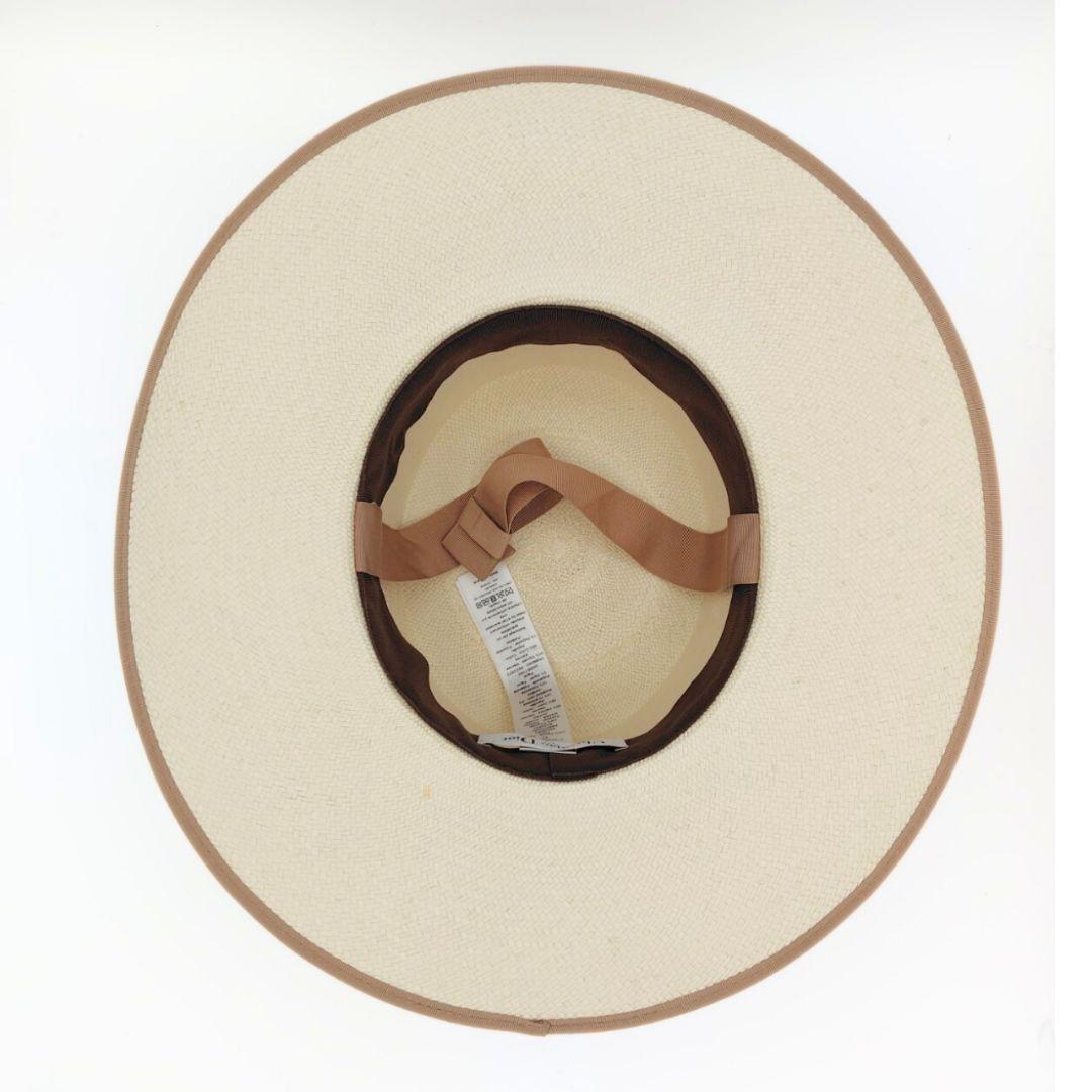 DIOR ディオール ロデオハット ストロー 57cm ブリムハッド 麦わら帽子