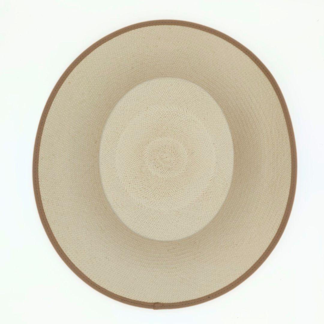 DIOR ディオール ロデオハット ストロー 57cm ブリムハッド 麦わら帽子
