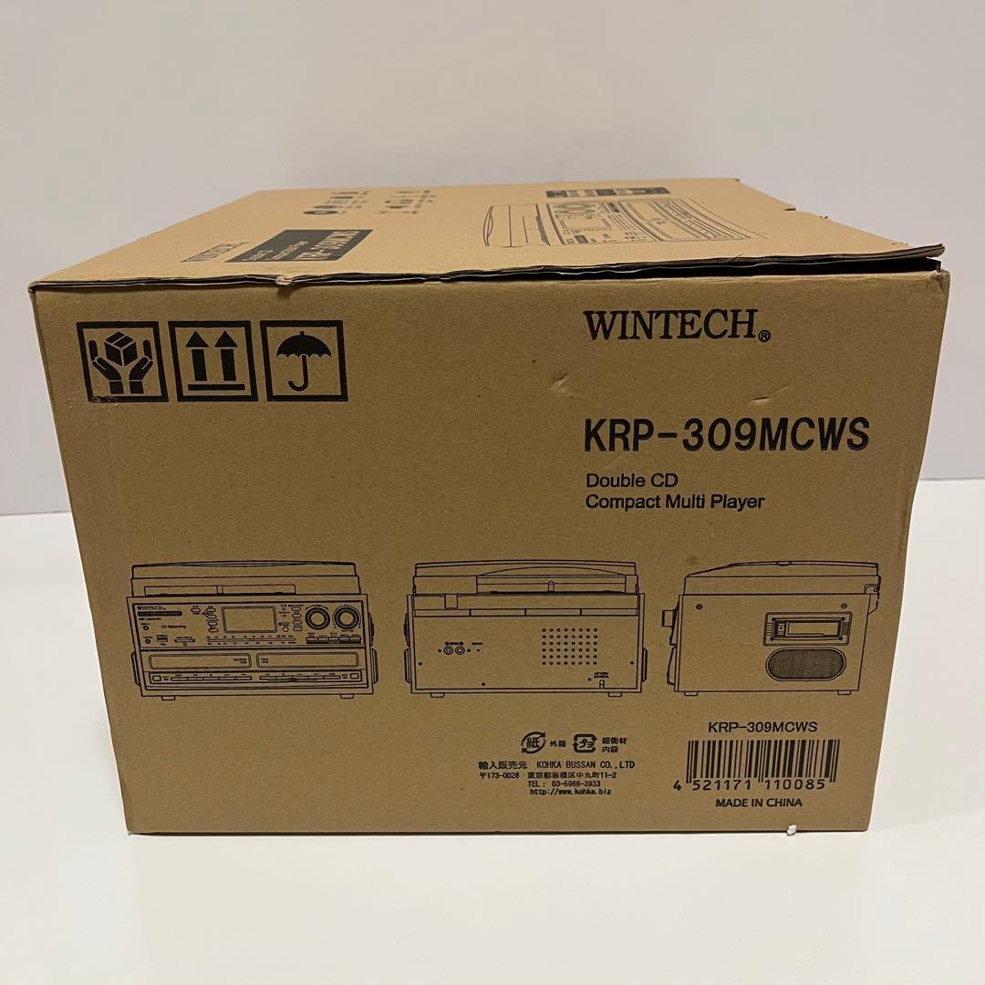WINTECH KRP-309MCMS ダブルCDマルチオーディオプレーヤー