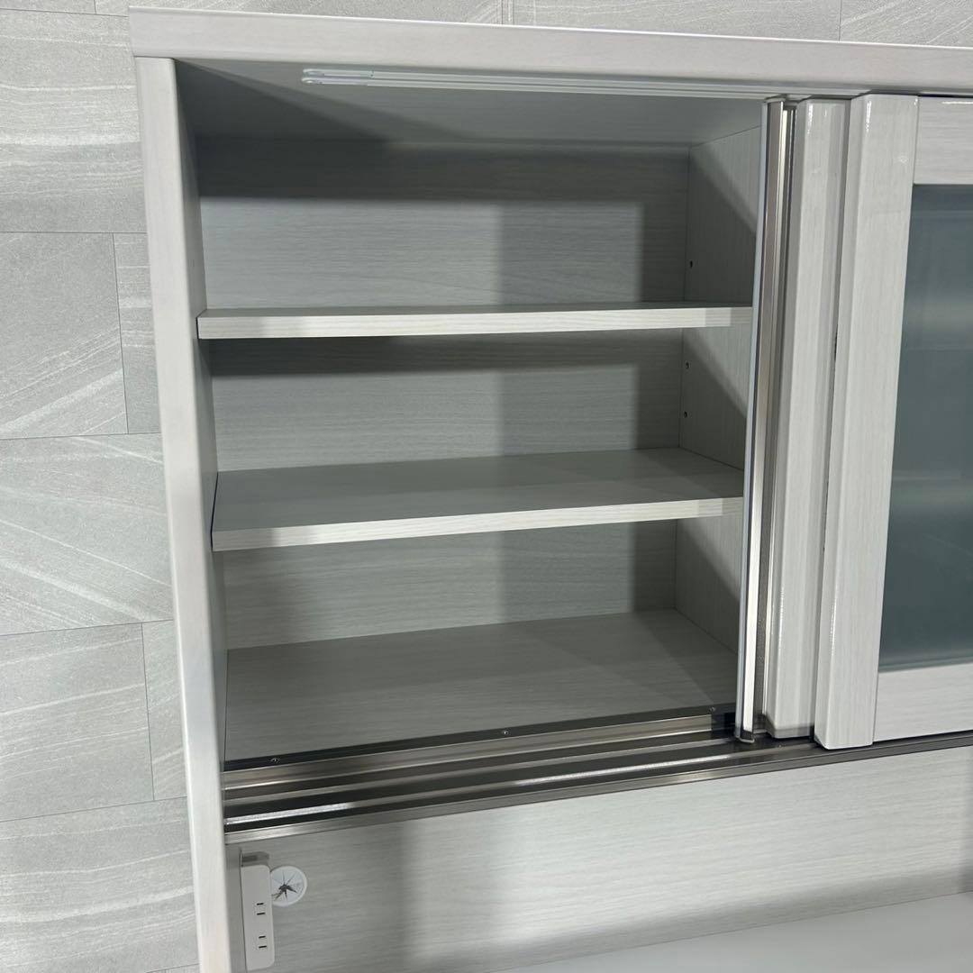 三幸ジャパン 食器棚 HYUI-120 キッチンボード シンプル d4493