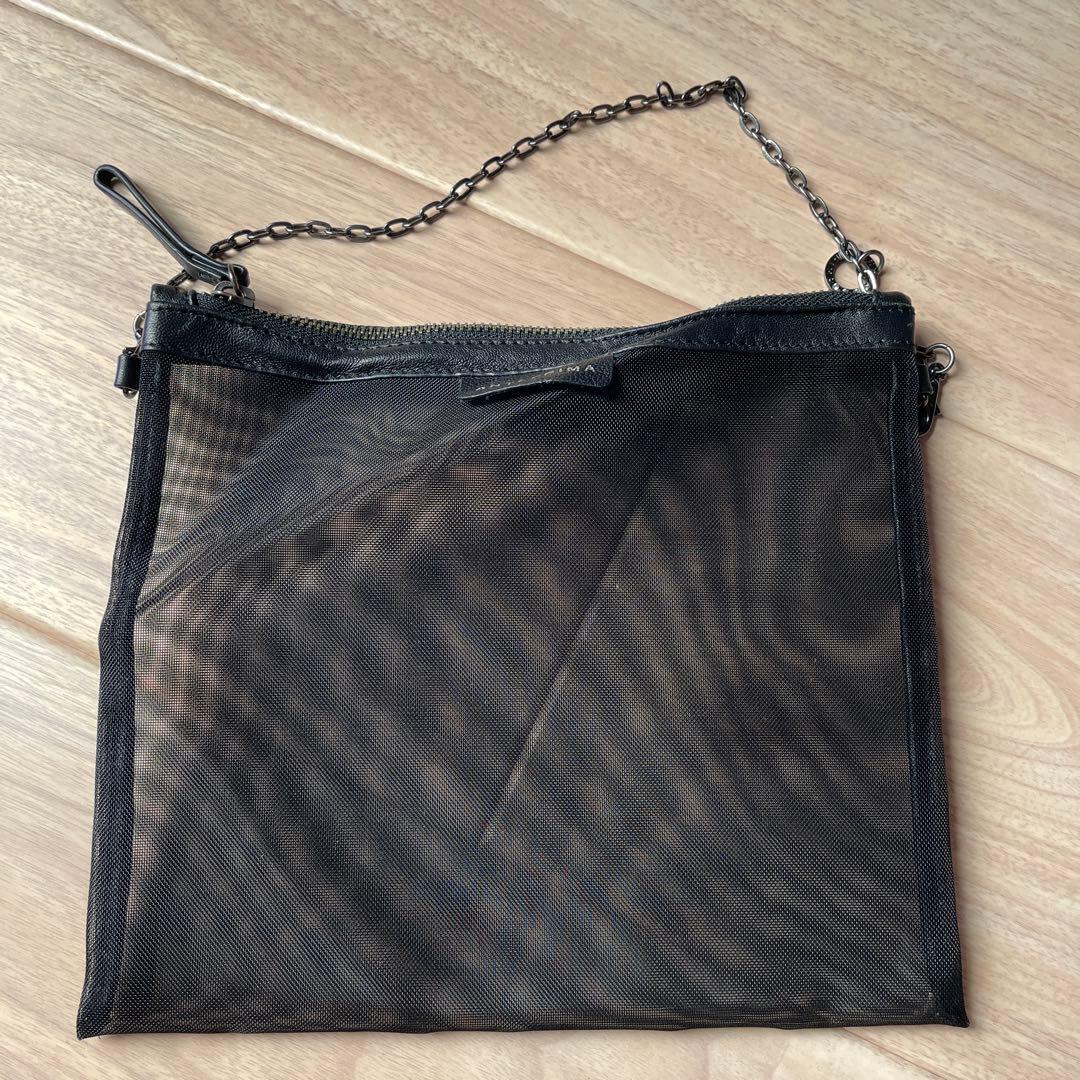 アンテプリマ　バッグ　ブルー　サファイア　バックインバック付き