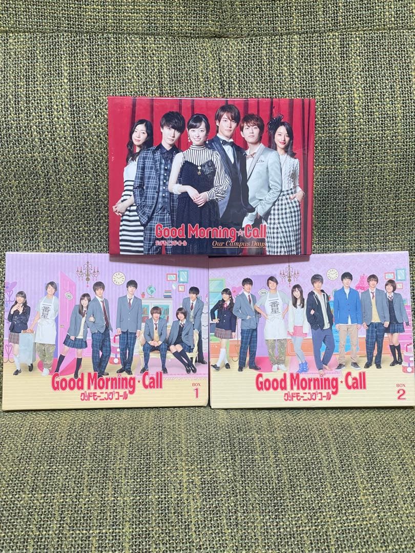 GoodMorningCall DVD BOX 1 & 2、大学編(福原遥　他)