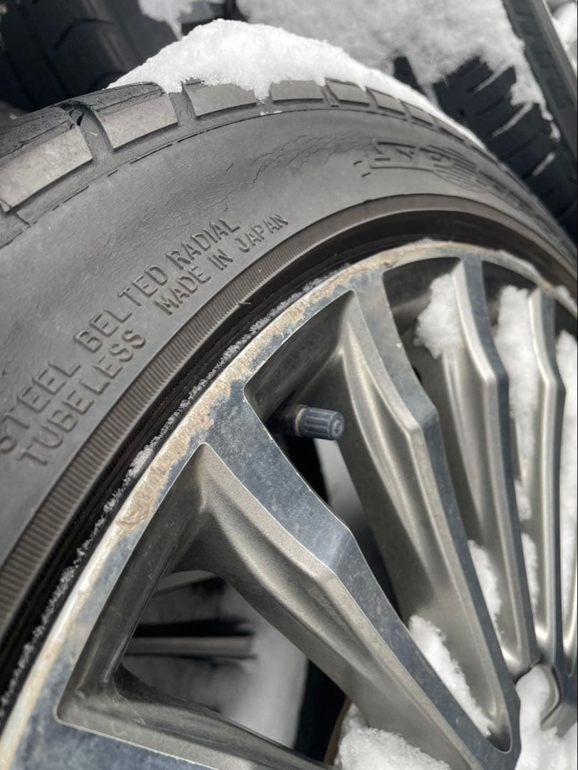 【希少】210 マジェスタ 純正OPホイールセット 18インチ