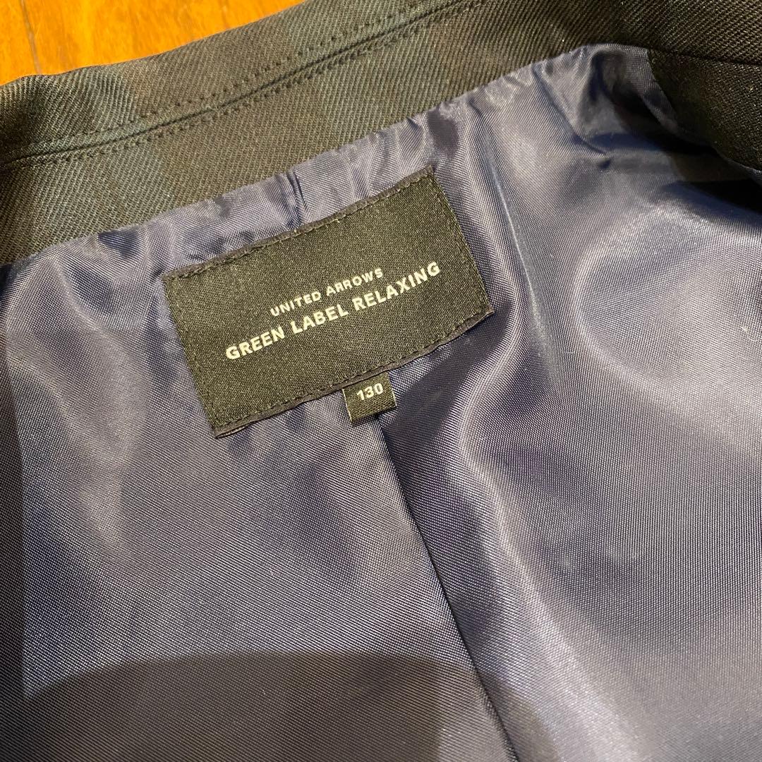 グリーンレーベルリラクシング　フォーマル　スーツ ベスト パンツ シャツ タイ