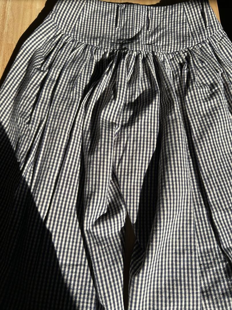 KAPITALチェック柄 ガウチョパンツ