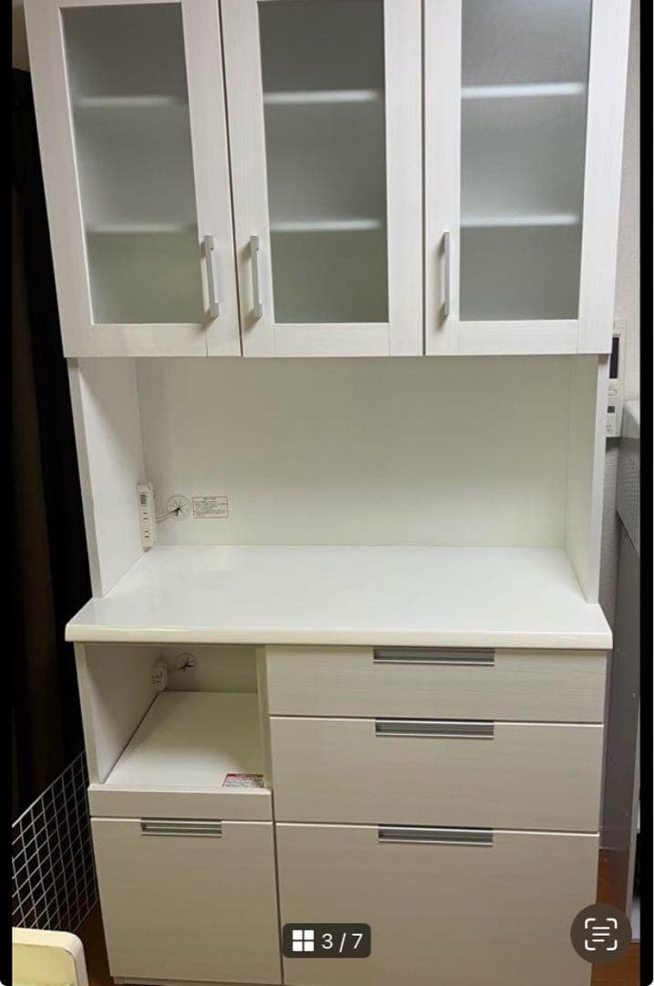 ニトリキッチンボードダリア100KB-WH