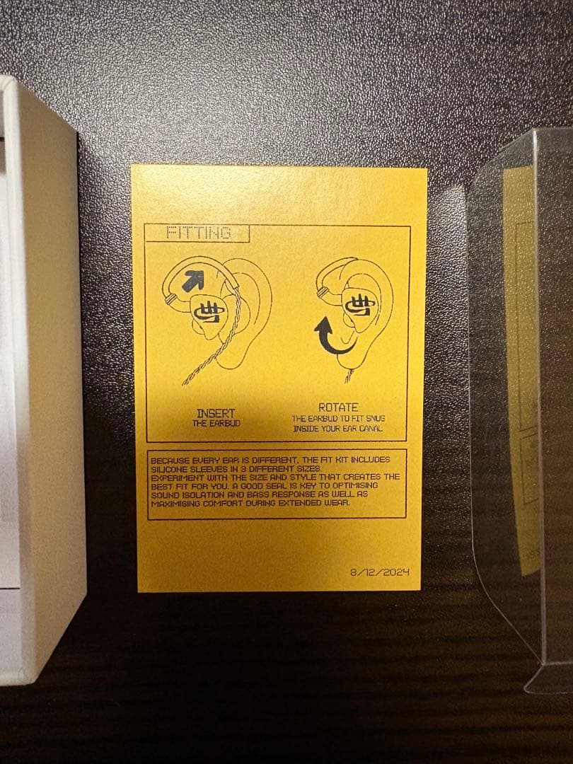 小*川様 surplus research SR-002 V 3.0 イヤホン