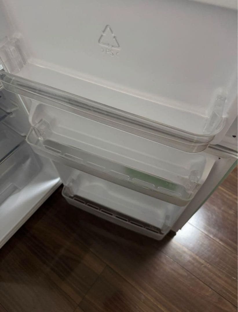 一人暮らし用アイリスプラザ 冷蔵庫 81Lライトグリーン