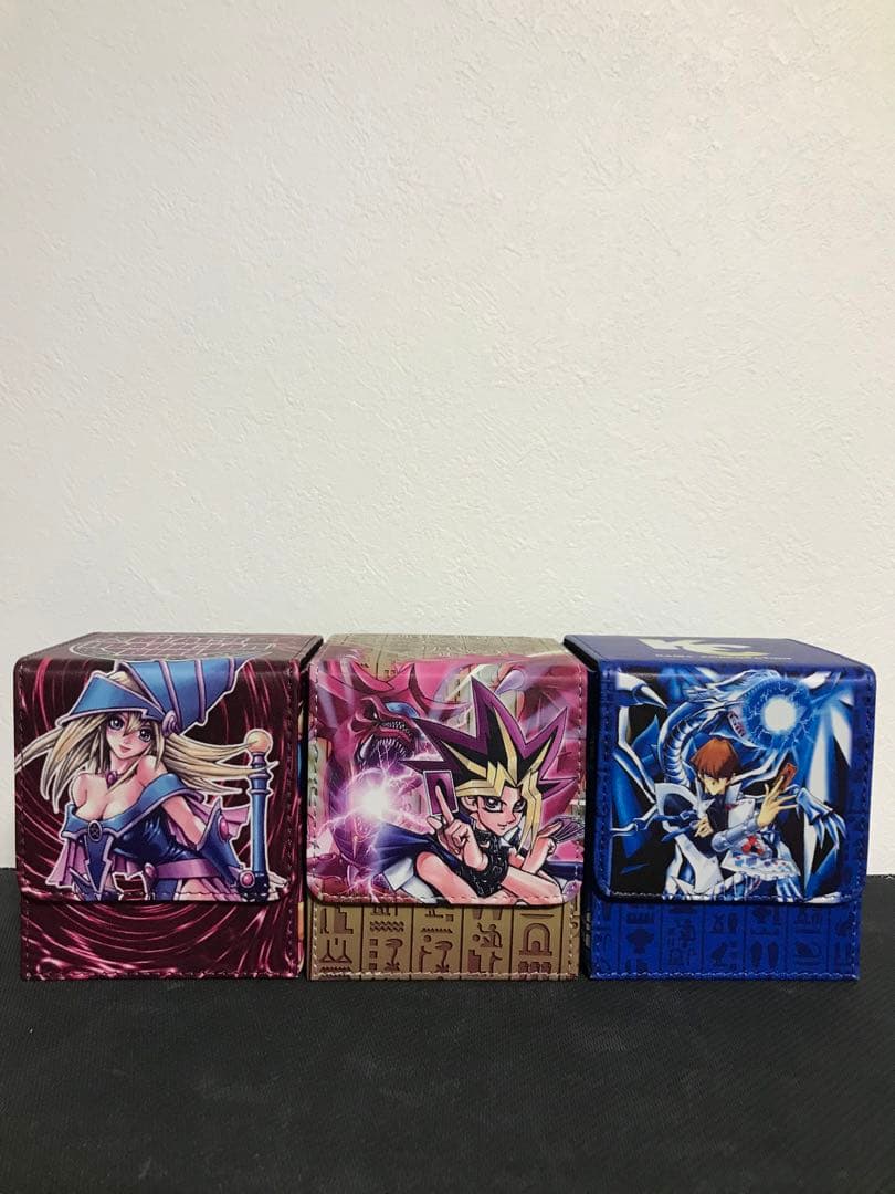 遊戯王　ミレニアム　デッキケース 遊戯　海馬　ブラックマジシャンガール　セット