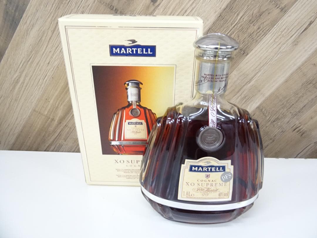 高*木様 博007 マーテル XO SUPREME ブランデー 1L 40％