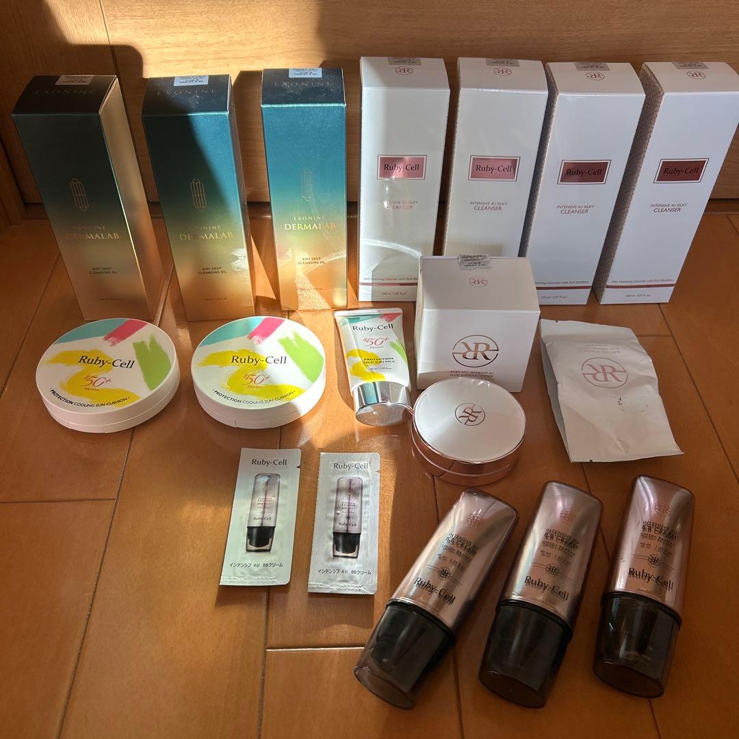 Exonine ルビーセル rubycell クレンジング　洗顔　セット
