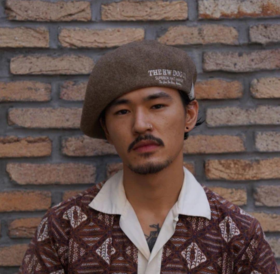 THE HW DOG CO ベレー帽 ブラック