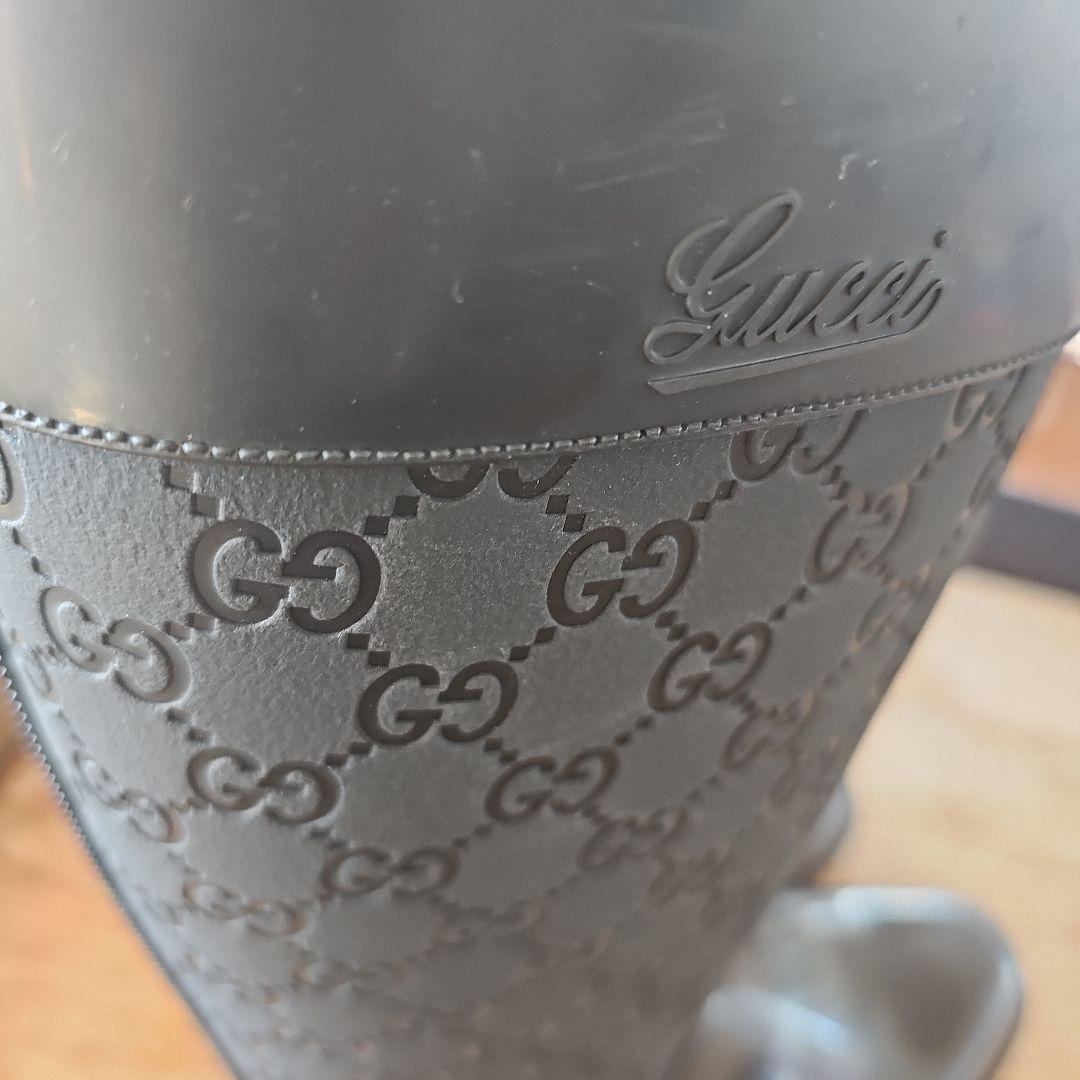 GUCCIレインシューズ38サイズ