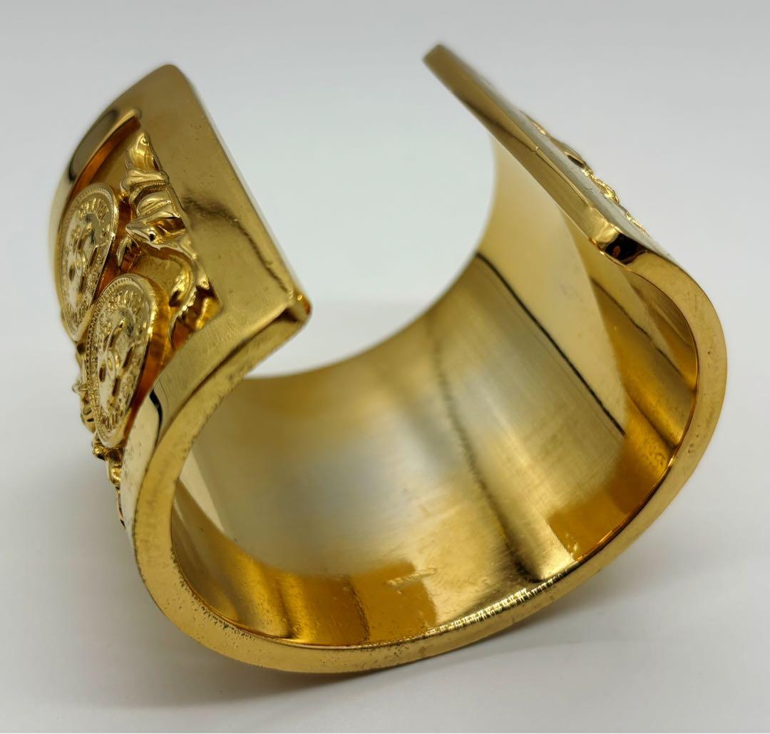 CHANEL/シャネル/ココマーク/バングル/ブレスレット/ゴールド/ヴィンテー