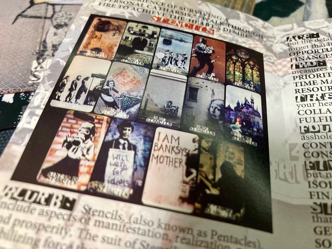 希少！国内未入荷直輸入！バンクシータロット和訳データ付　オラクル/タロット/