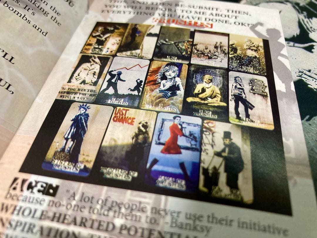 希少！国内未入荷直輸入！バンクシータロット和訳データ付　オラクル/タロット/