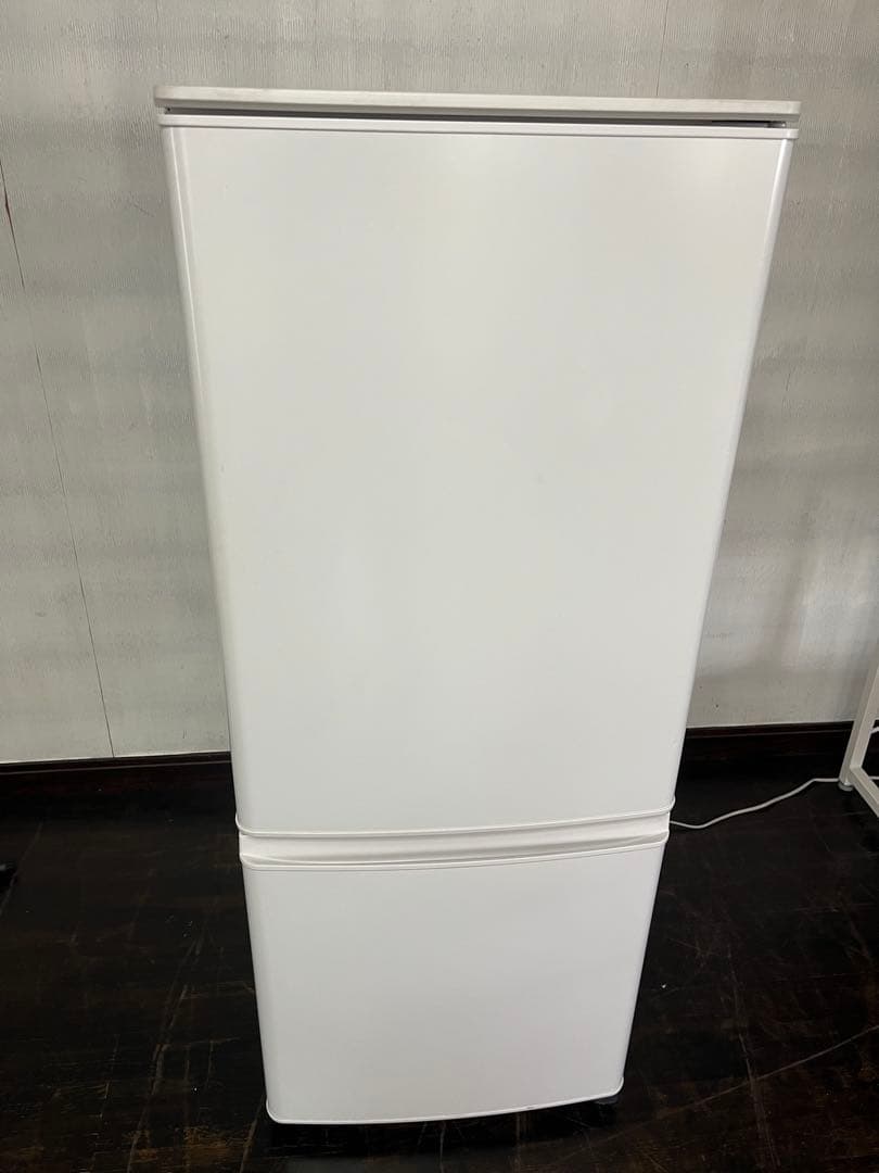 三菱　冷蔵庫 2ドア 右開き 146L MR-P15G-W マットホワイト