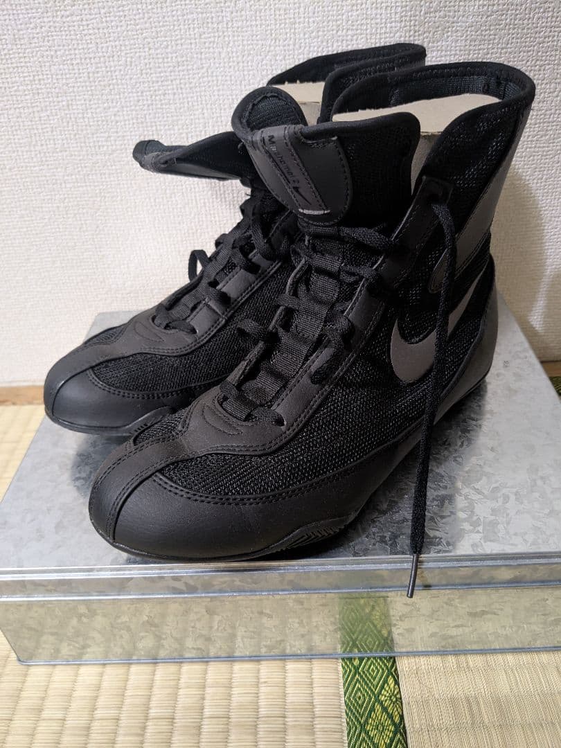 Nikeボクシングシューズ ブラックマチョマイ2　25.5〜26 箱無値引交渉可