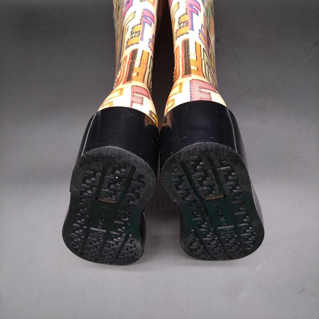 FENDI FFロゴ レインブーツ 36サイズ 長靴 雨靴