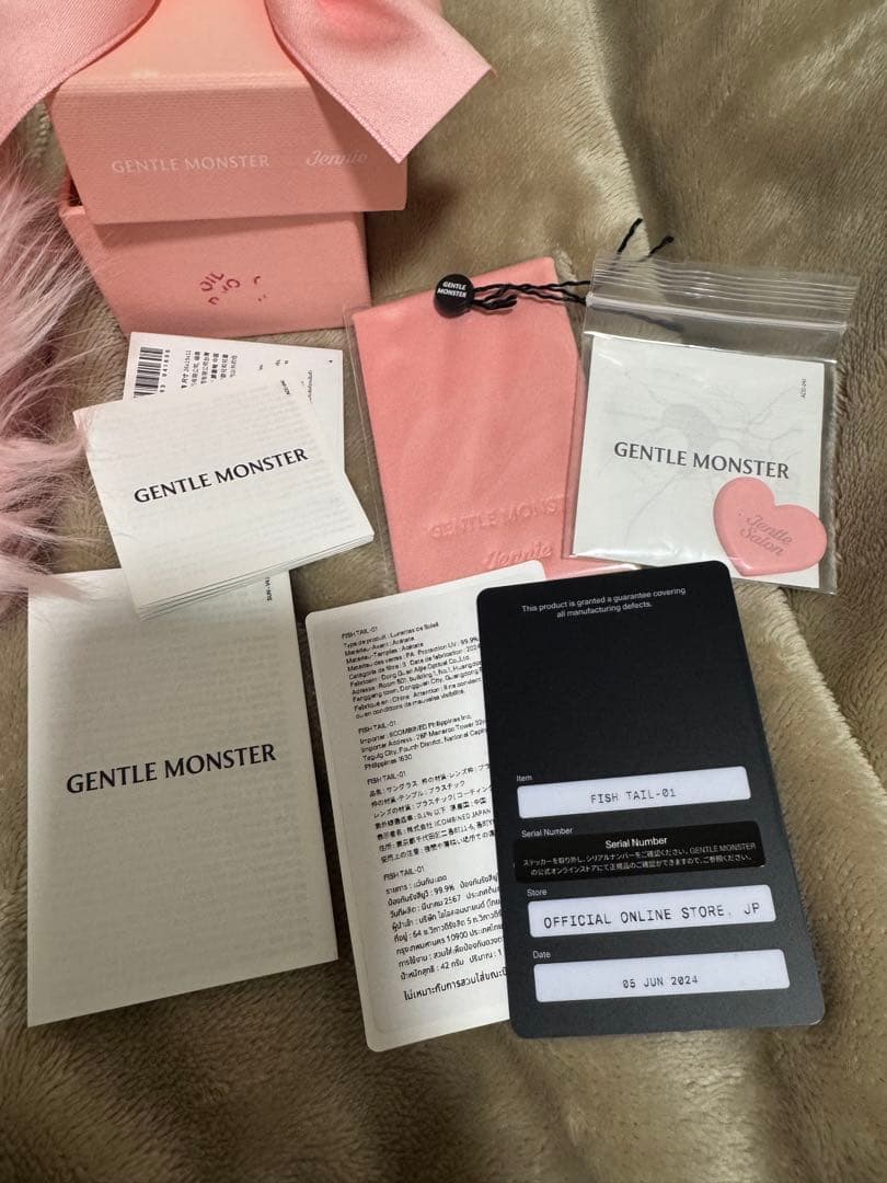 GENTLE MONSTER Jennie Fish Tail 01 サングラス