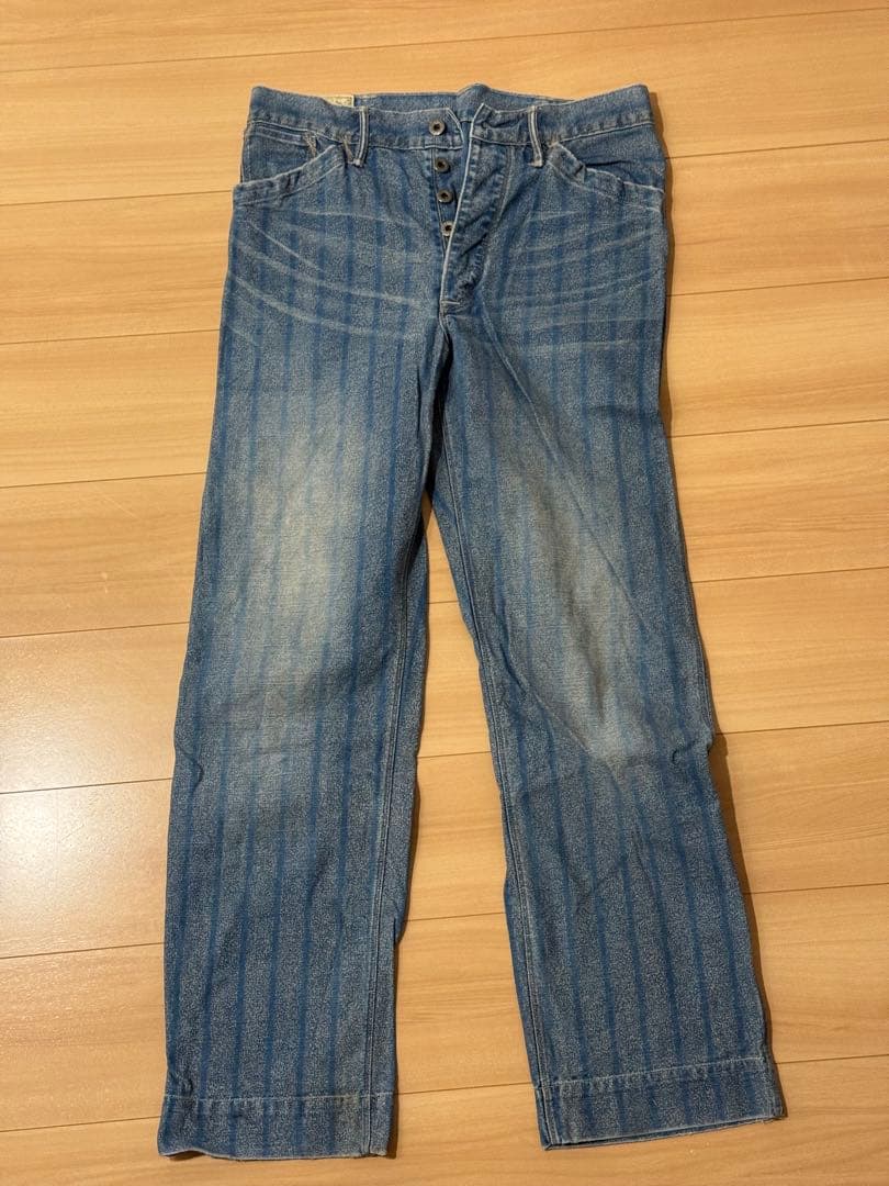 RRL ワーク インディゴ セットアップ カバーオール ペインターパンツ