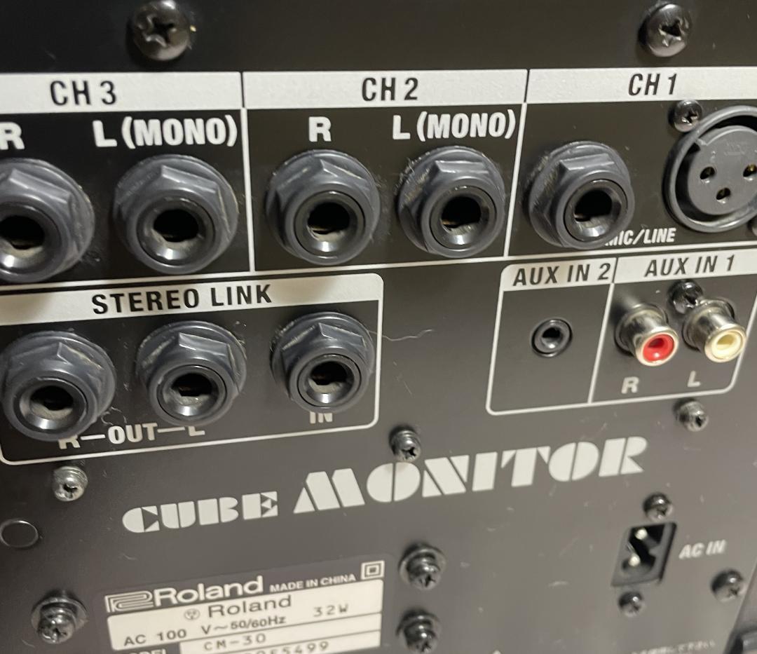Roland CUBE MONITOR CM-30 ポータブルPAシステム