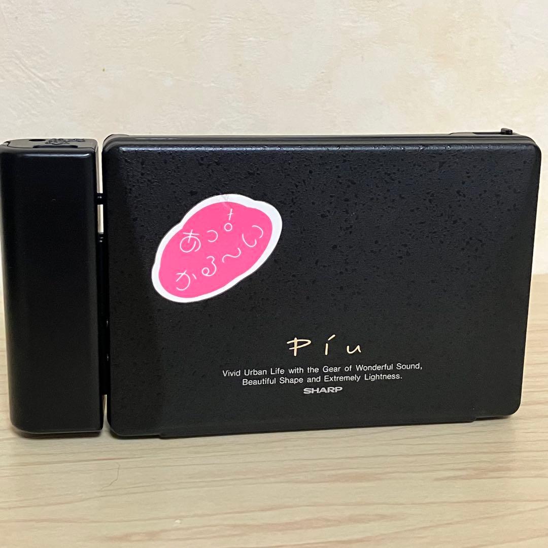 SHARP ポータブルカセットプレーヤJC-K99-BK 外観美品 ジャンク