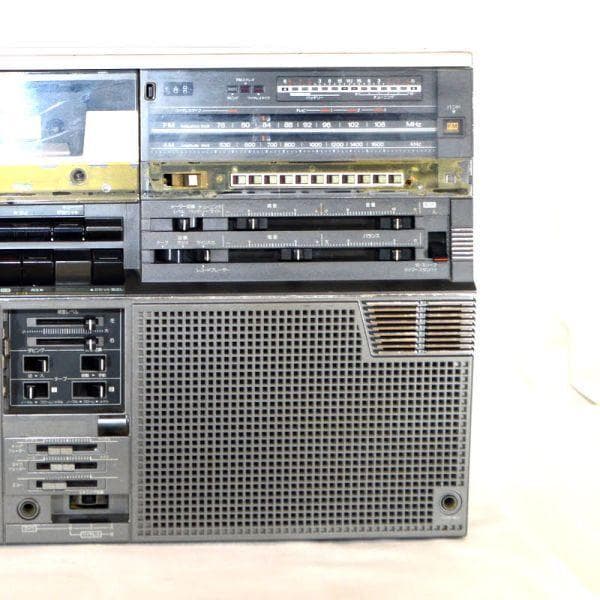 ジャンク☆SHARP THE SEARCHER-W GF-828SB ラジカセ