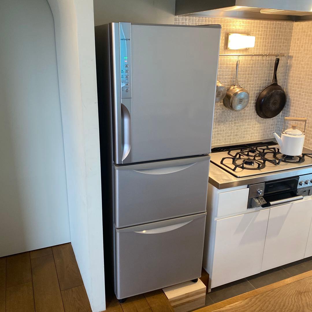 HITACHI 3ドア冷凍冷蔵庫 265L （真空チルド 急速冷凍 製氷器付き）