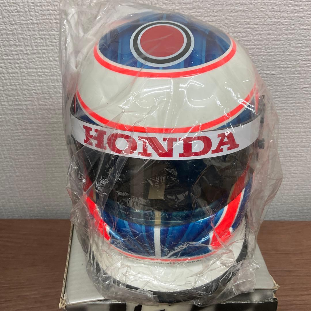 箱あり　ホンダ　ジェンソンバトン　1/2ヘルメット　F1