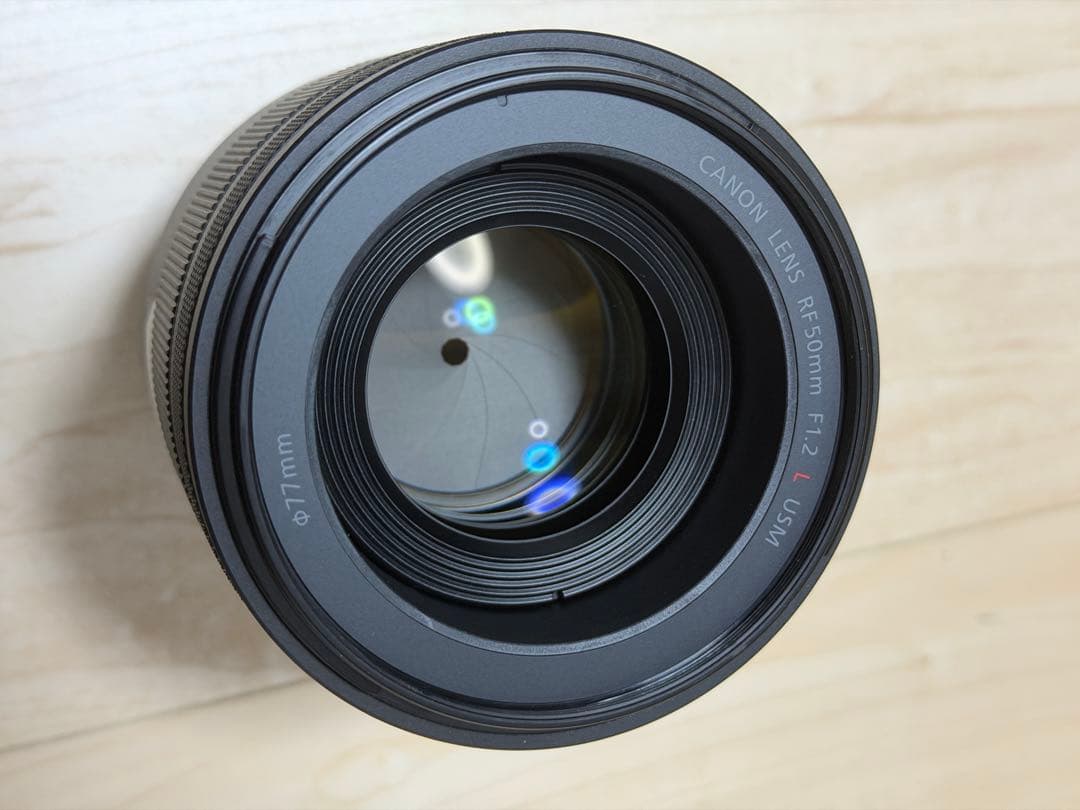 ほぼ新品 CANON RF 50mm F1.2L USM 単焦点レンズ
