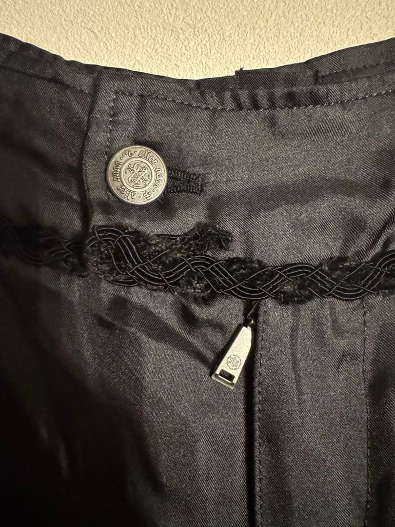 alice auaa 裾フリル クロップドパンツ