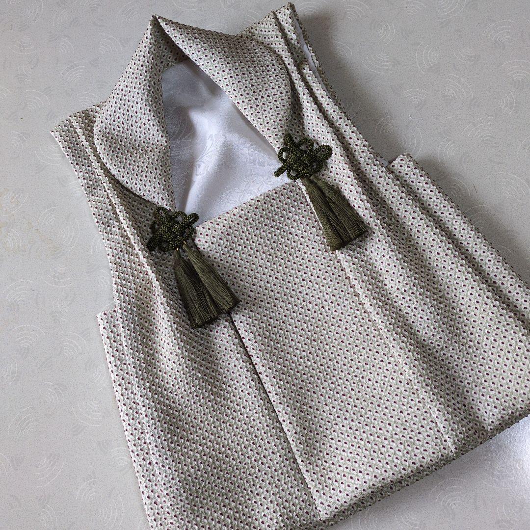 赤ちゃん着物と正絹総絞りの被布（中綿無し）