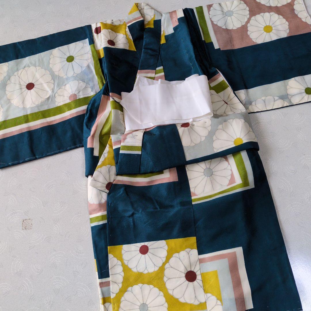 赤ちゃん着物と正絹総絞りの被布（中綿無し）