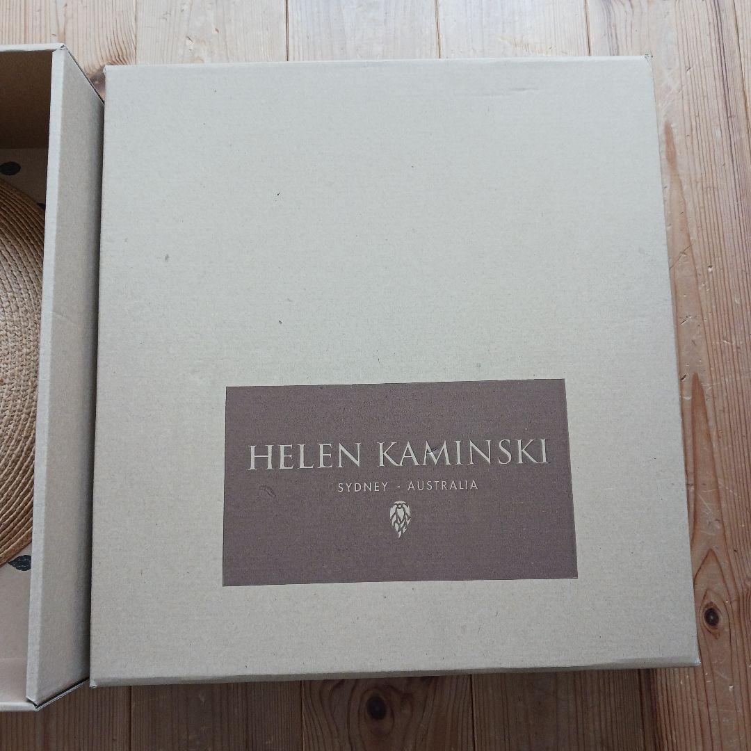 HELEN KAMINSKI ヘレンカミンスキー　ベージュ 麦わら帽子 箱付き