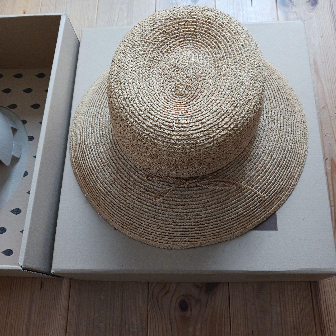 HELEN KAMINSKI ヘレンカミンスキー　ベージュ 麦わら帽子 箱付き