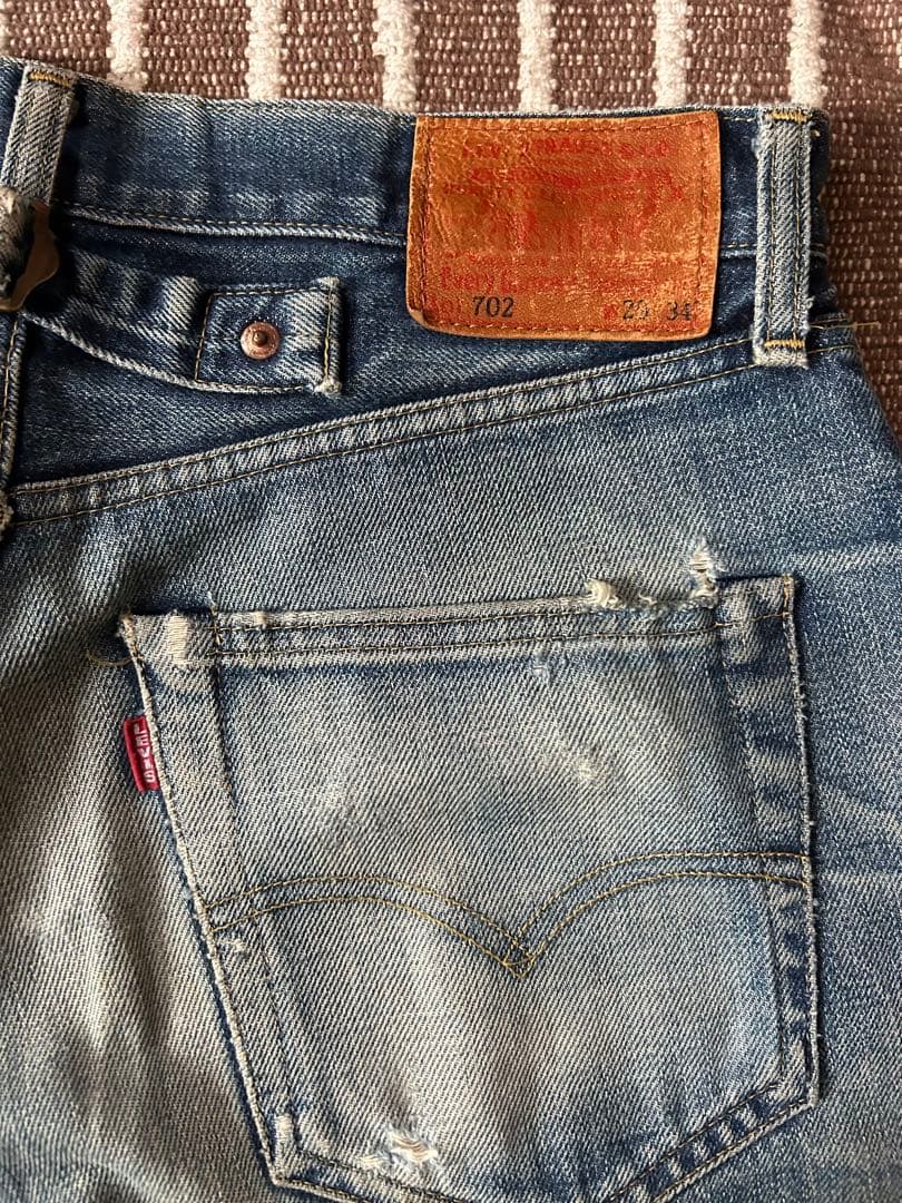 Levi's 702xx 29×34 bigE 赤耳　ヴィンテージ
