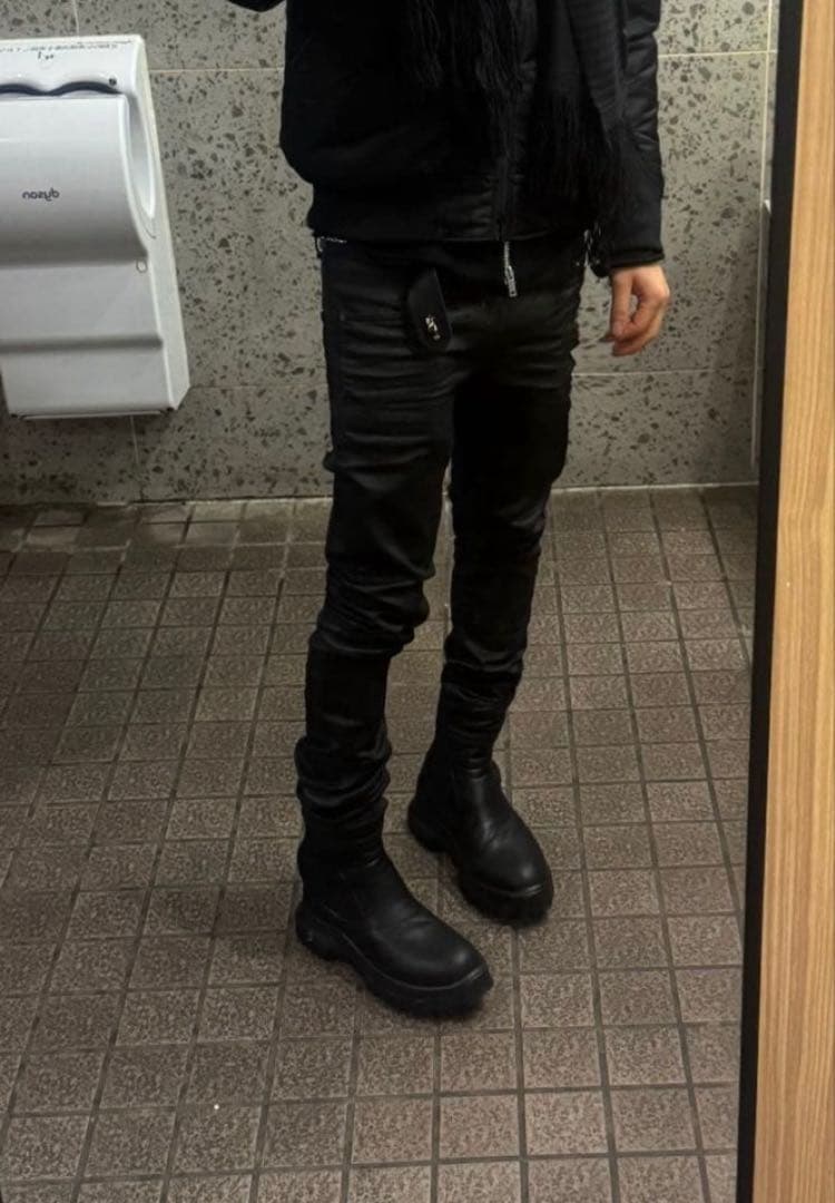 SAINT LAURENT PARIS 30 コーティングデニム