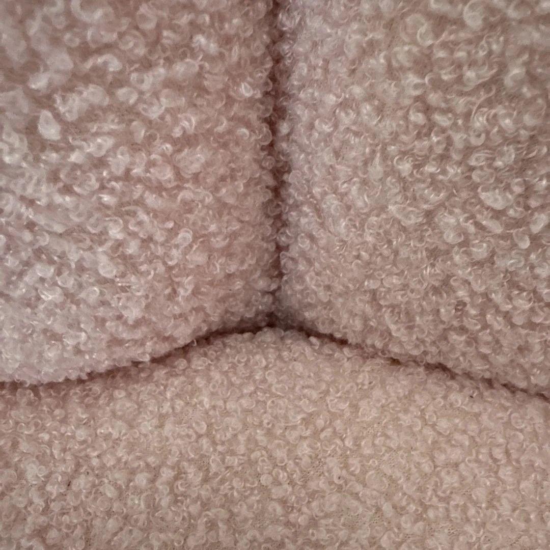 れ*7様 ★美品★ 1人掛けカボチャソファパンプキンソファ 回転式 ファブリック