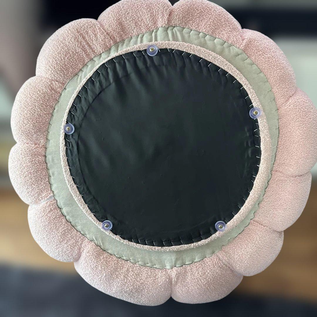 れ*7様 ★美品★ 1人掛けカボチャソファパンプキンソファ 回転式 ファブリック