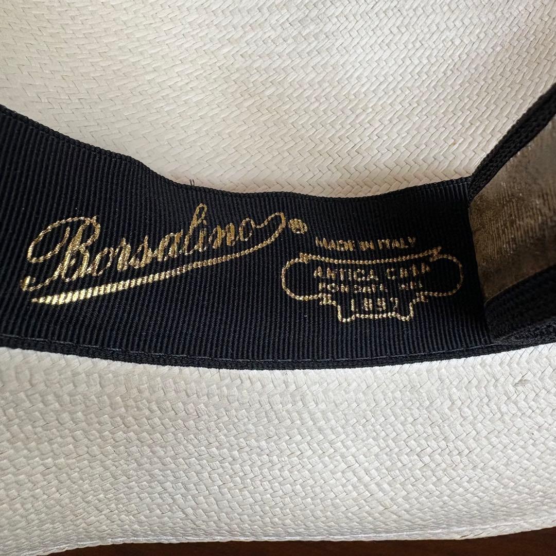 Borsalino ANTICA CASA 1857 パナマハット　帽子