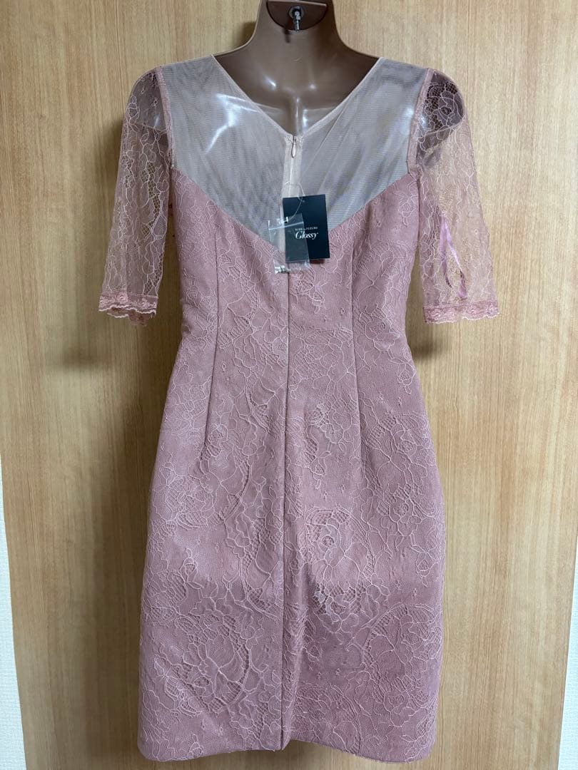 GL2908＊バストビジュー✖️刺繍シアードレスpkM