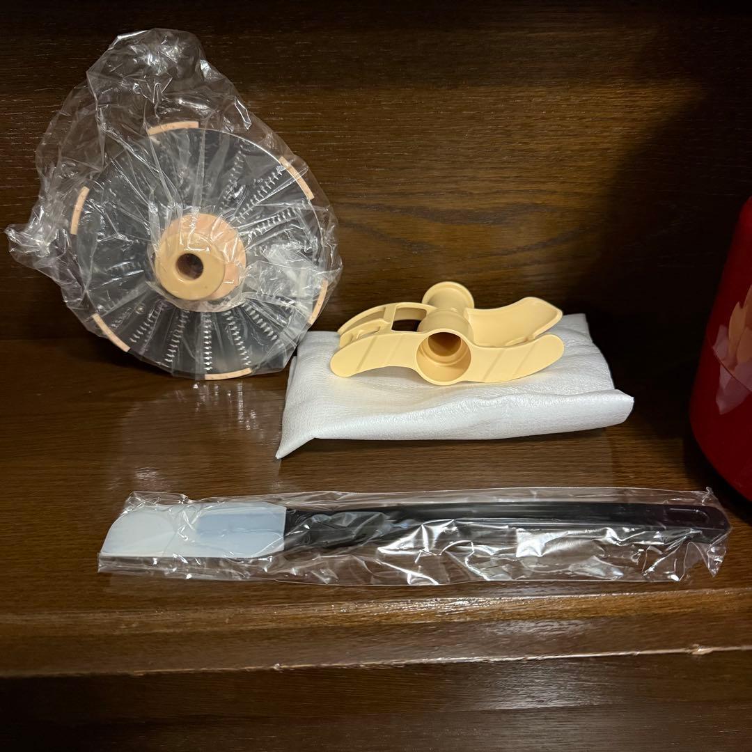 あじのさと フードプロセッサー Y-2400W レッド