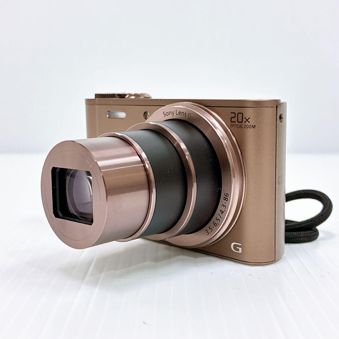 EZ-013【完動品 microSD付】SONY DSC-WX300 ブラウン