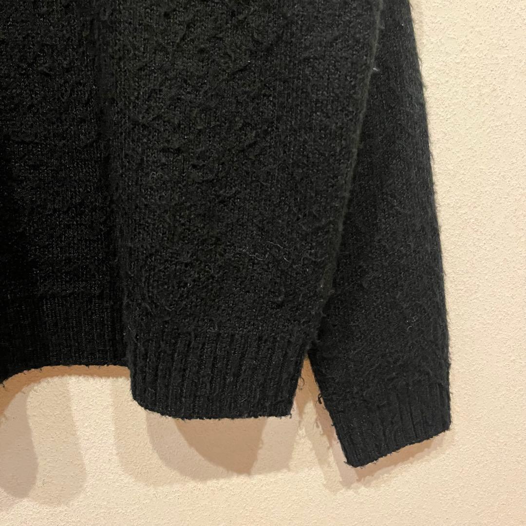 【美品】TOWNCRAFT PENNEY'S モヘア シャギー ニット 黒