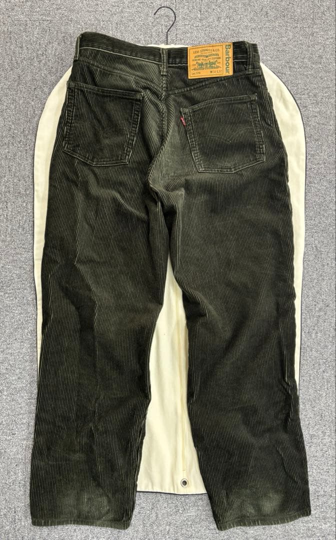Barbour Levisコーデュロイパンツ W30 L32