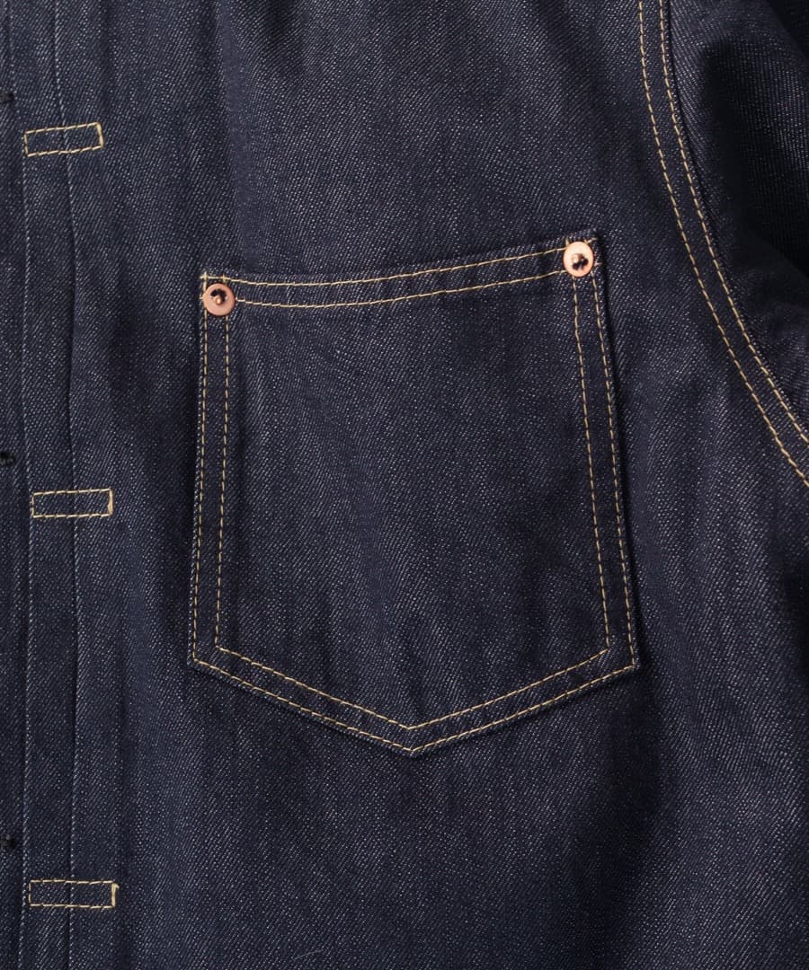 miffew ミフュー　デニムダウンジャケット Gジャン