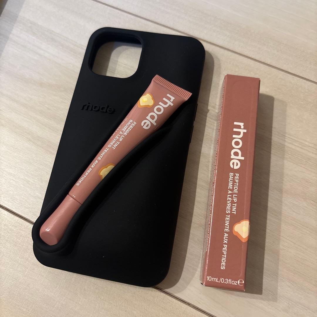 rhode ロード リップ ケース ブラック iPhone15 新品未使用