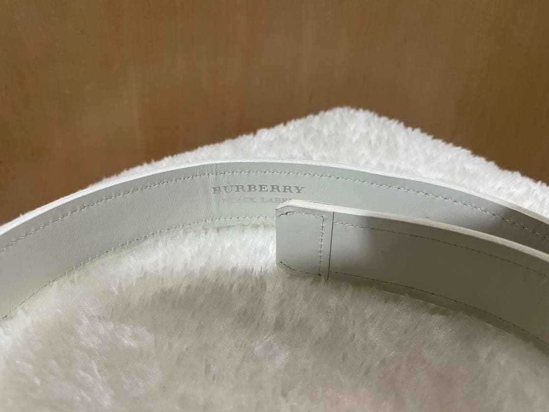 ✨美品✨BURBERRY BLACK LABEL ベルト ノバストライプ 裁断可